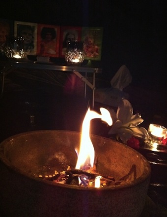 帳篷中的夏克緹火