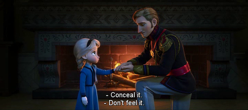 Frozen don't feel